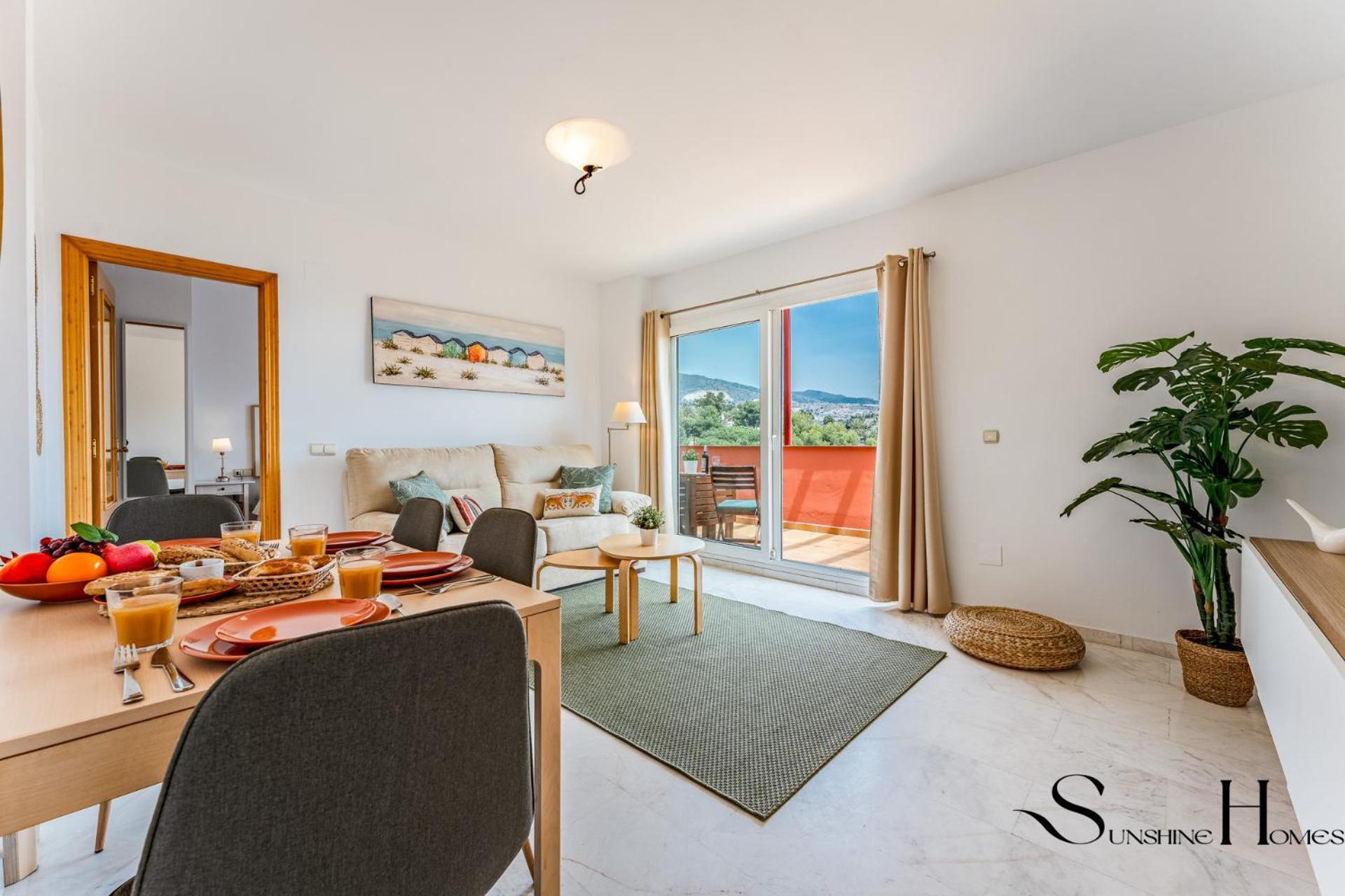 Amazing Sea And Golf Course View 2br, Parking Pool * Benalmadena
